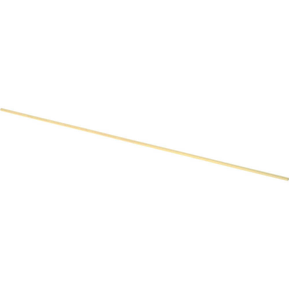 1/8 Inch Outside Diameter x 12 Inch Long, Yellow Brass Round Tube