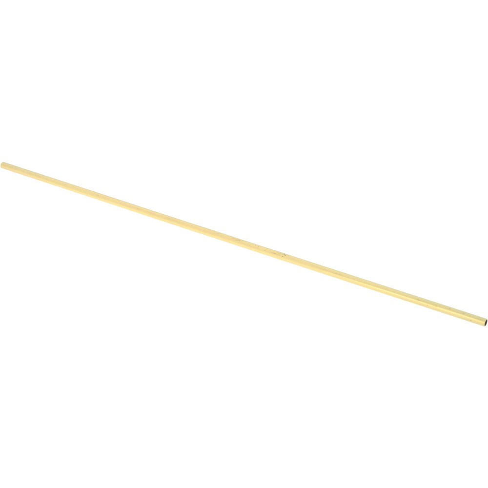 5/32 Inch Outside Diameter x 12 Inch Long, Yellow Brass Round Tube
