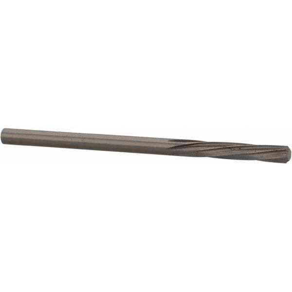 Magafor 88860003120 Chucking Reamer: 0.1228" Dia, 2-1/4" OAL, 19/32" Flute Length, Straight Shank, Solid Carbide Image