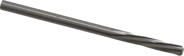 Magafor 88860003140 Chucking Reamer: 0.1236" Dia, 2-1/4" OAL, 19/32" Flute Length, Straight Shank, Solid Carbide Image