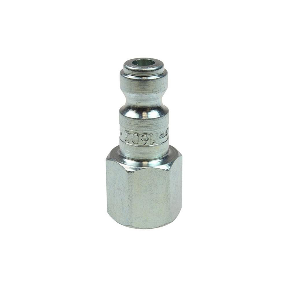 Pneumatic Hose Coupling: 1/4" Thread, 1/4" Body Dia, Tru-Flate Automotive Interchange