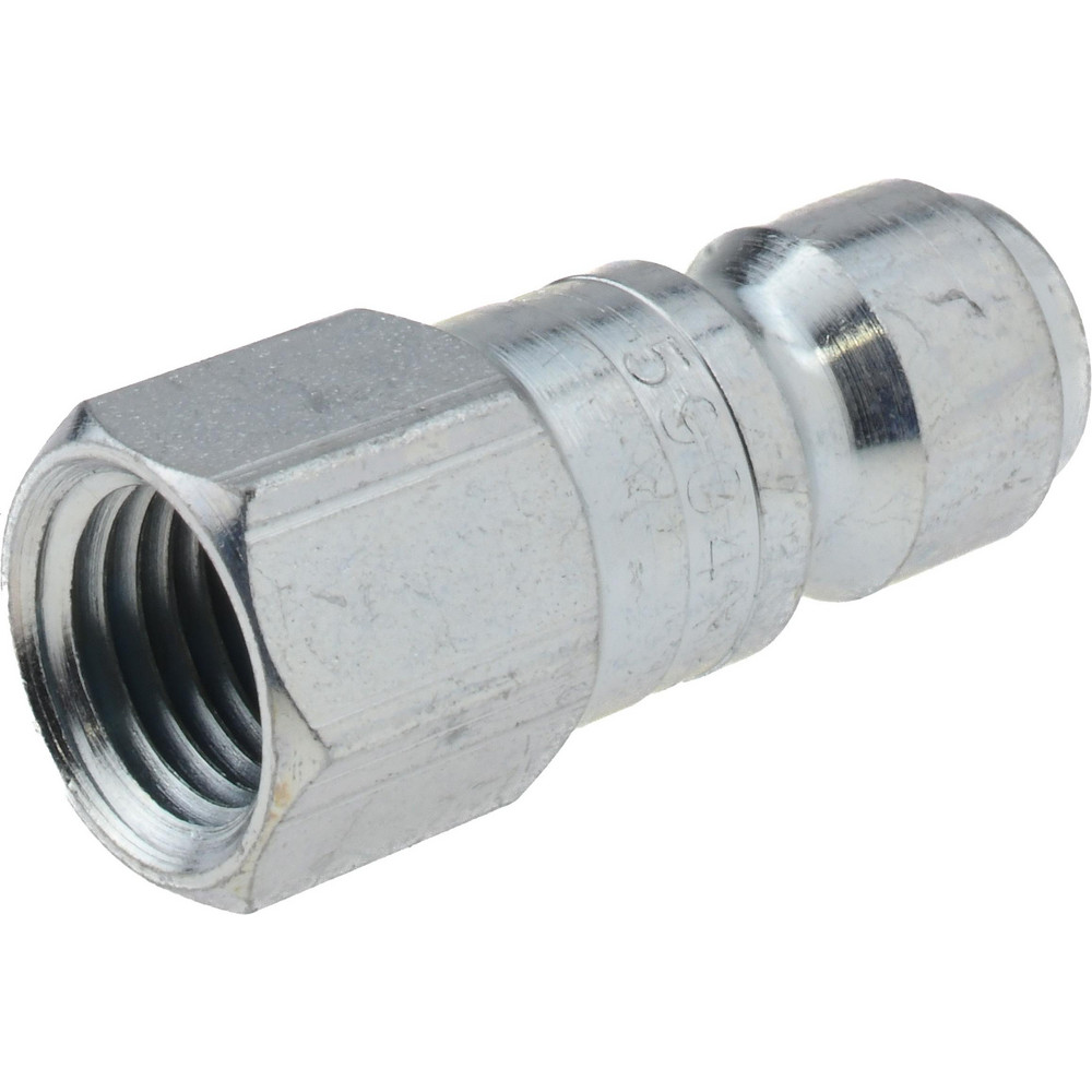 Pneumatic Hose Coupling: 1/4" Thread, 3/8" Body Dia, Tru-Flate Automotive Interchange