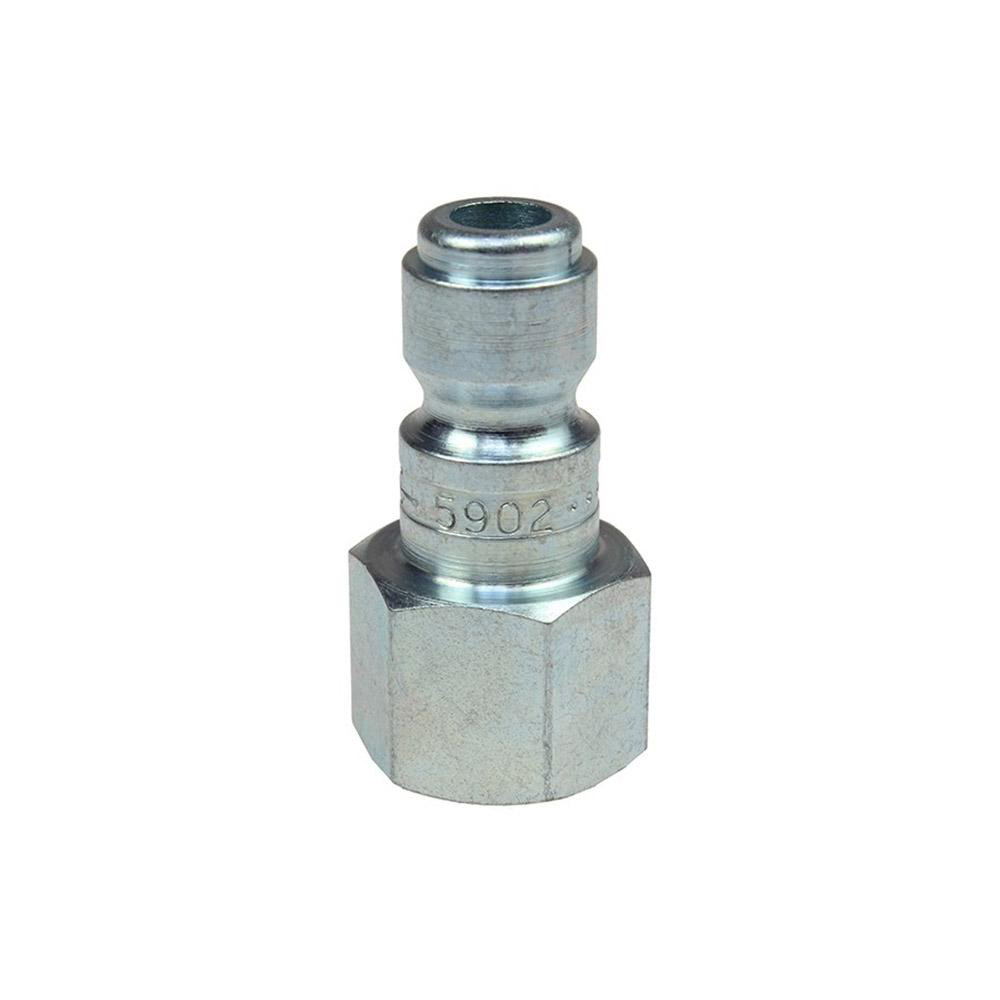 Pneumatic Hose Coupling: 3/8" Thread, 3/8" Body Dia, Tru-Flate Automotive Interchange