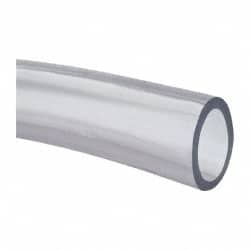 Clear PVC Tubing 1/2 OD 1/4 ID 1/8 Wall 10 Length 