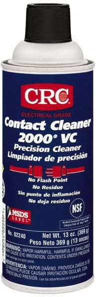 CRC 1003248 Contact Cleaner: 13 oz Aerosol Can 