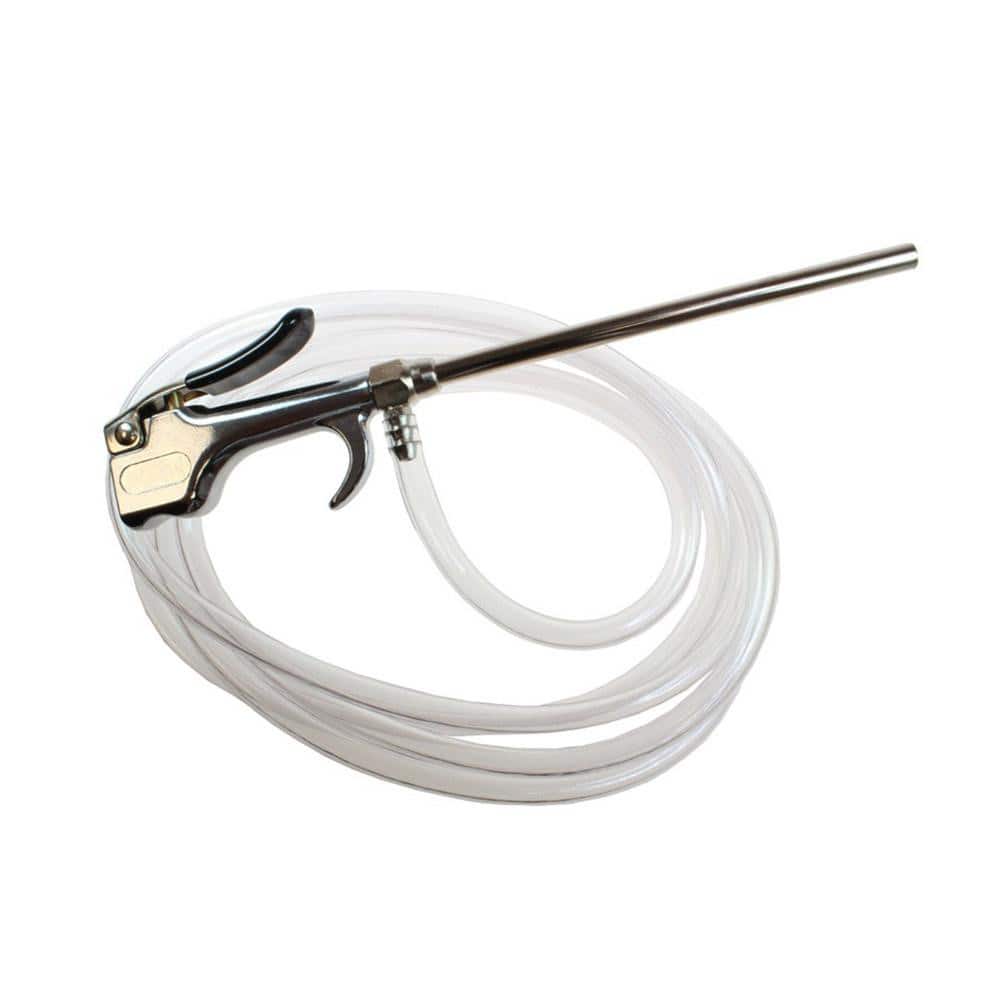 Coilhose Pneumatics 602 Air Blow Gun: Safety Extension Tube with Siphon Spray, Thumb Lever 