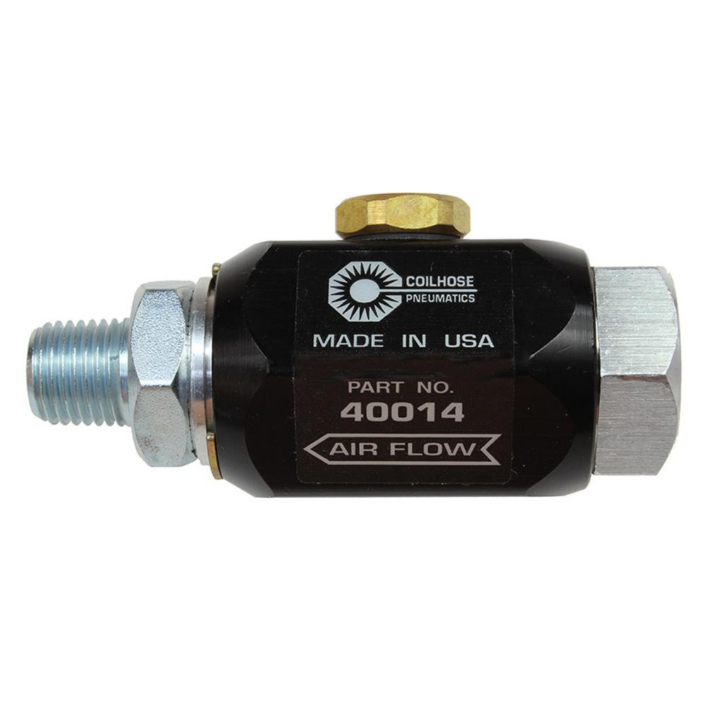 Inline Lubricator: NPT Ends, 150 psi - Aluminum Body