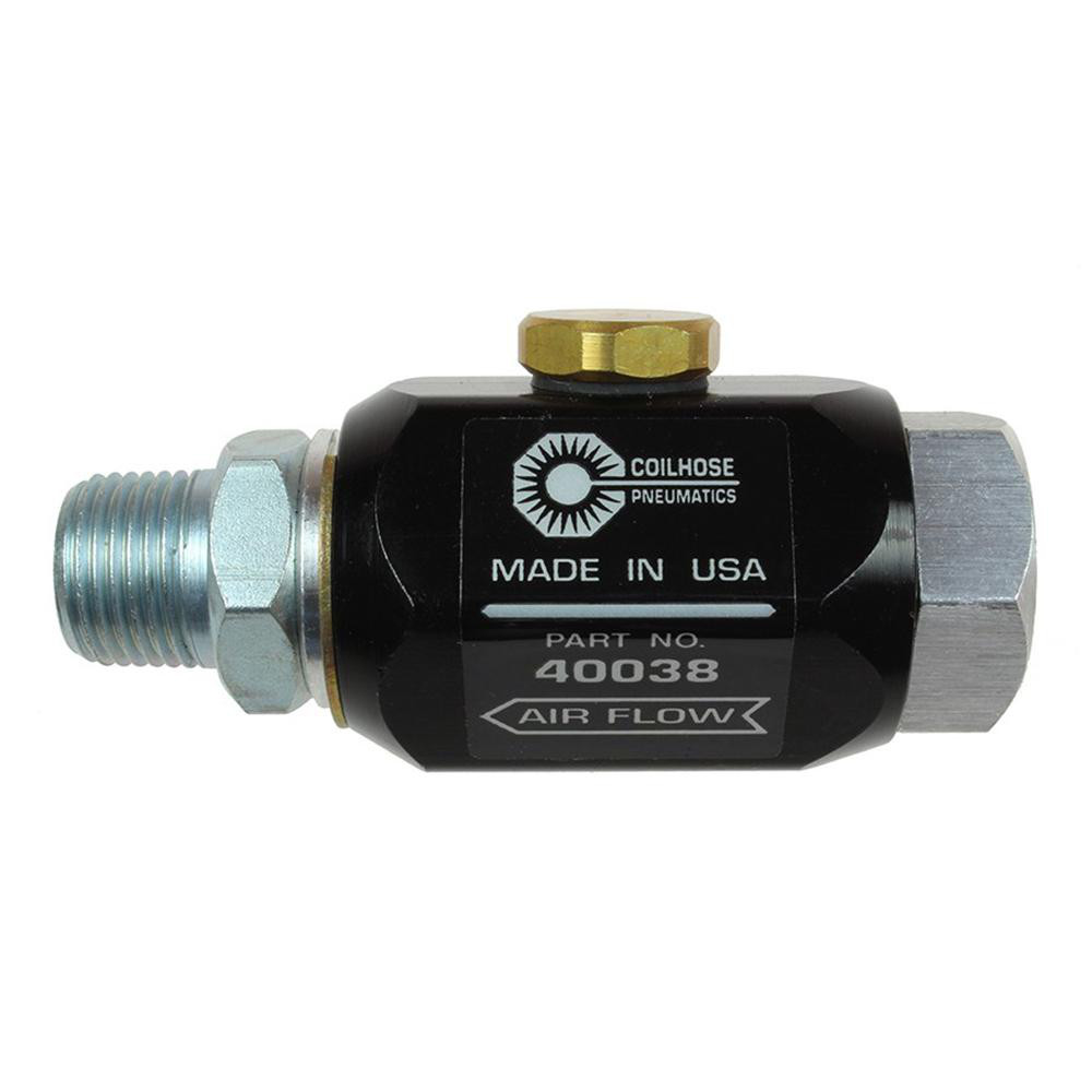Inline Lubricator: NPT Ends, 150 psi - Aluminum Body
