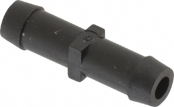 Barbed Tube Hose Union: Single Barb, 1/8" Barb