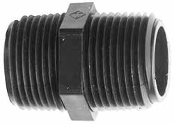 Polyethylene Threaded Tube Hex Nipple