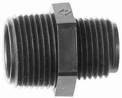 Nylon Threaded Tube Reducer Nipple