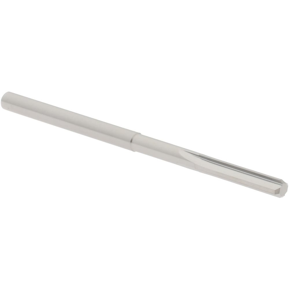 Hertel 500-0001220 Chucking Reamer: 0.122" Dia, 2-1/4" OAL, 5/8" Flute Length, Straight Shank, Solid Carbide Image