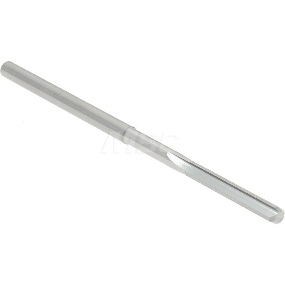 Hertel 500-0001000 Chucking Reamer: 0.1" Dia, 2-1/4" OAL, 5/8" Flute Length, Straight Shank, Solid Carbide Image