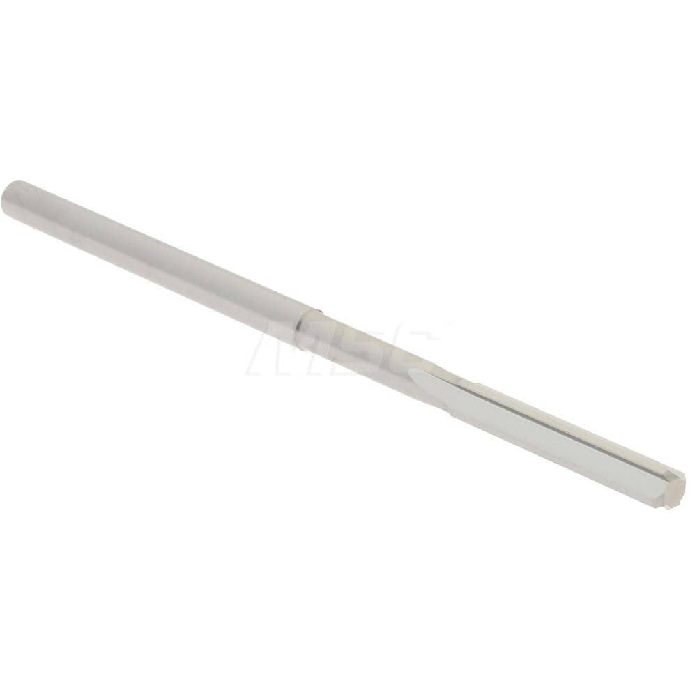 Hertel 500-0001050 Chucking Reamer: 0.105" Dia, 2-1/4" OAL, 5/8" Flute Length, Straight Shank, Solid Carbide Image