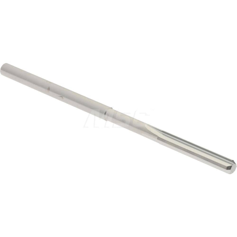 Hertel 500-0001060 Chucking Reamer: 0.106" Dia, 2-1/4" OAL, 5/8" Flute Length, Straight Shank, Solid Carbide Image