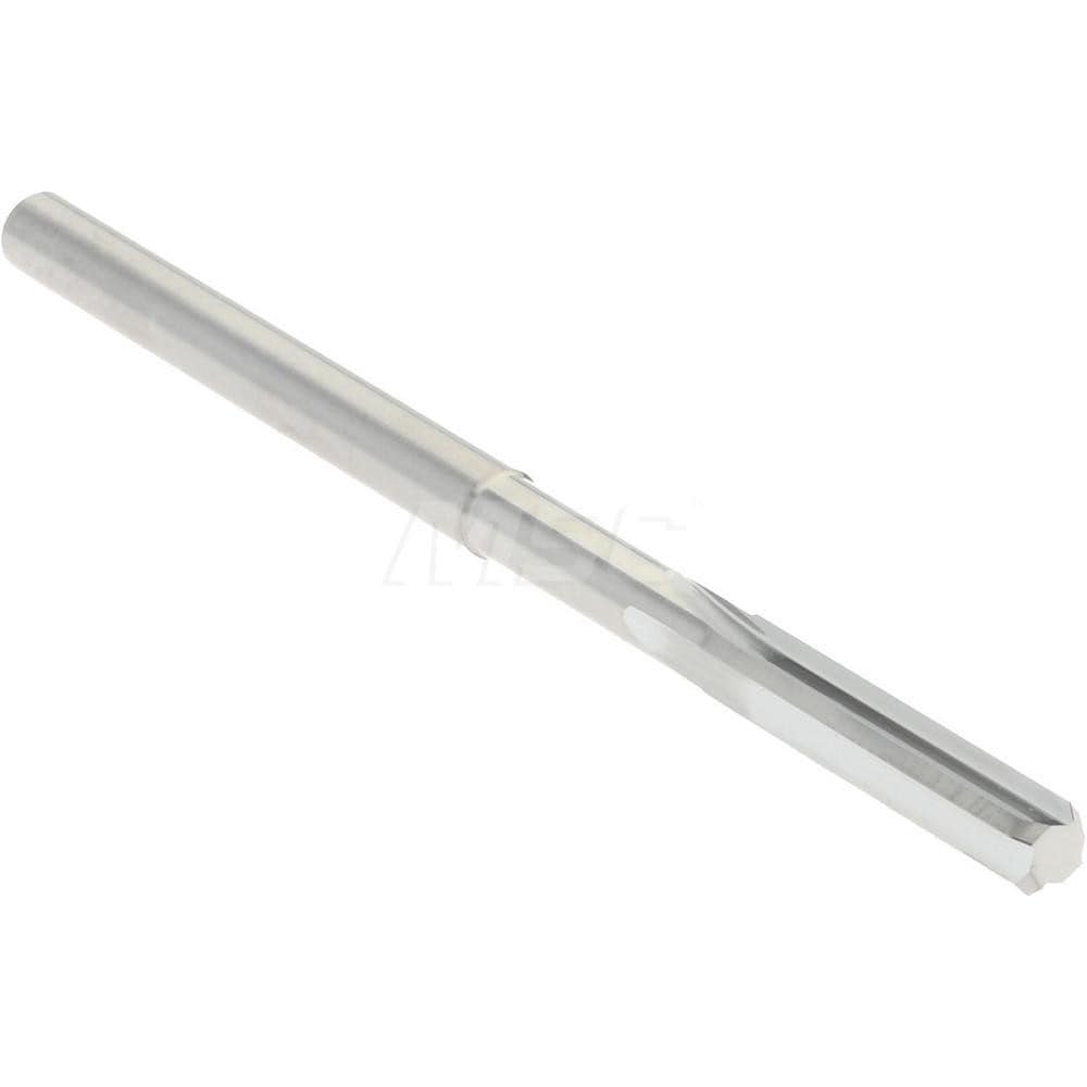 Hertel 500-0001180 Chucking Reamer: 0.118" Dia, 2-1/4" OAL, 5/8" Flute Length, Straight Shank, Solid Carbide Image