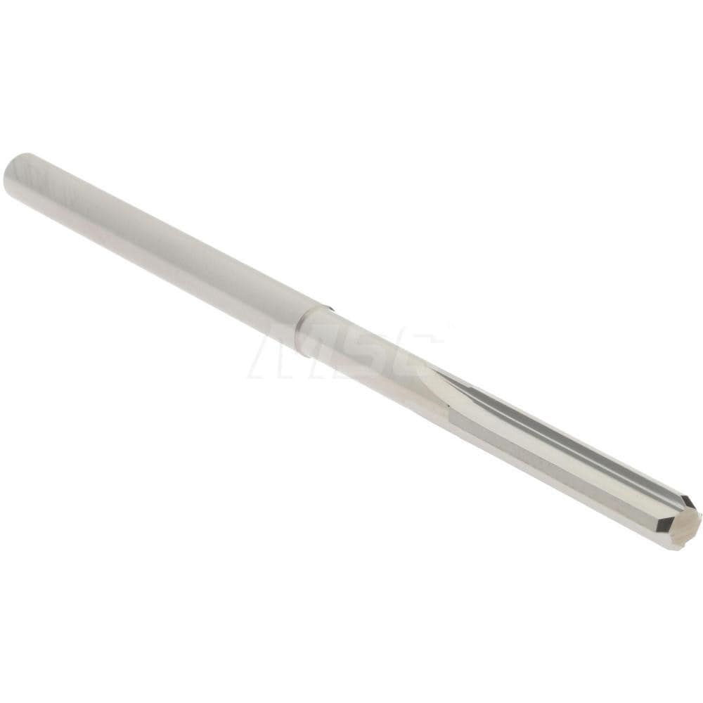 Hertel 500-0001190 Chucking Reamer: 0.119" Dia, 2-1/4" OAL, 5/8" Flute Length, Straight Shank, Solid Carbide Image