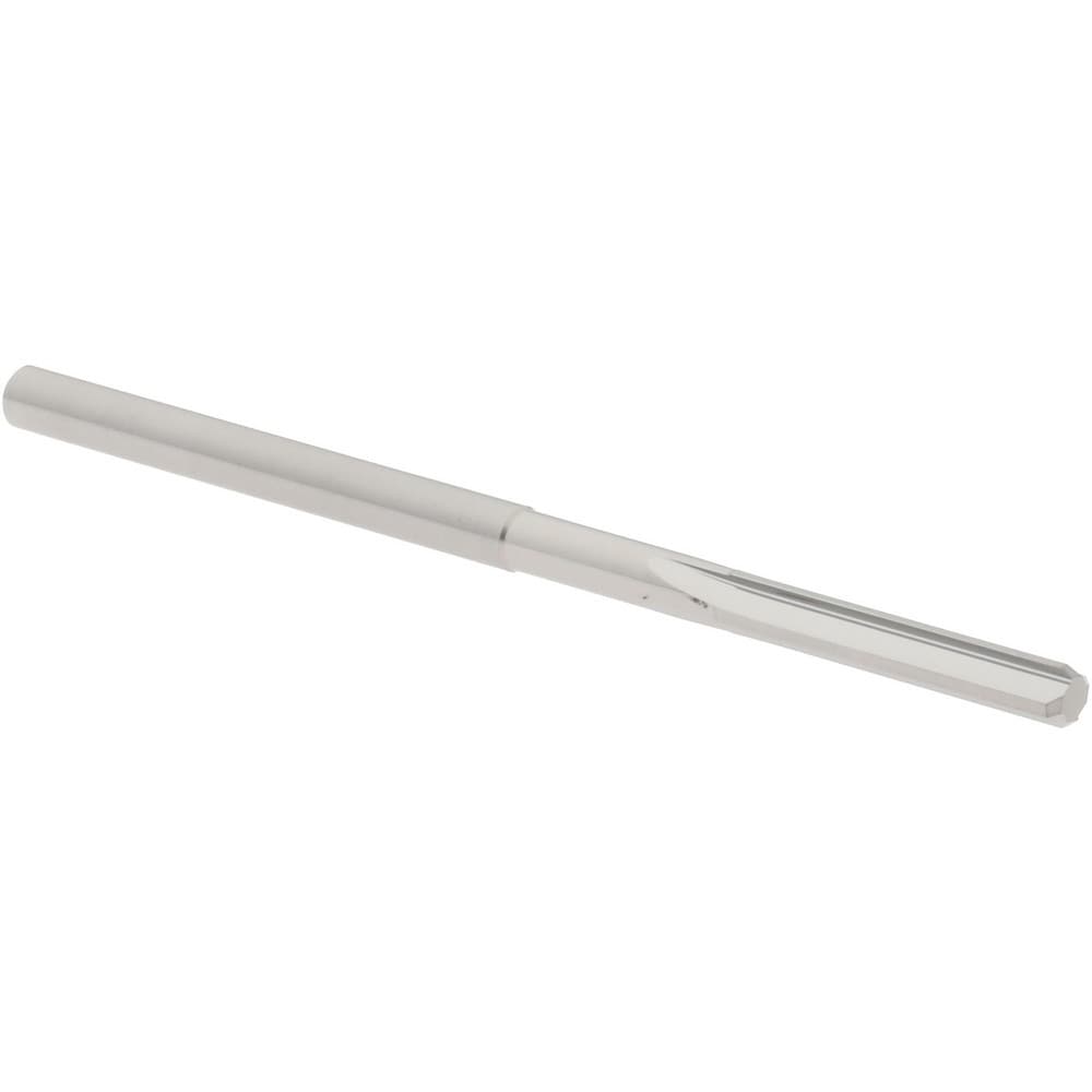 Hertel 500-0001310 Chucking Reamer: 0.131" Dia, 2-1/2" OAL, 3/4" Flute Length, Straight Shank, Solid Carbide Image