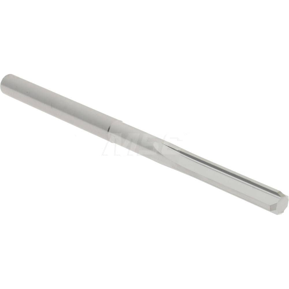 Hertel 500-0001650 Chucking Reamer: 0.165" Dia, 2-3/4" OAL, 7/8" Flute Length, Straight Shank, Solid Carbide Image