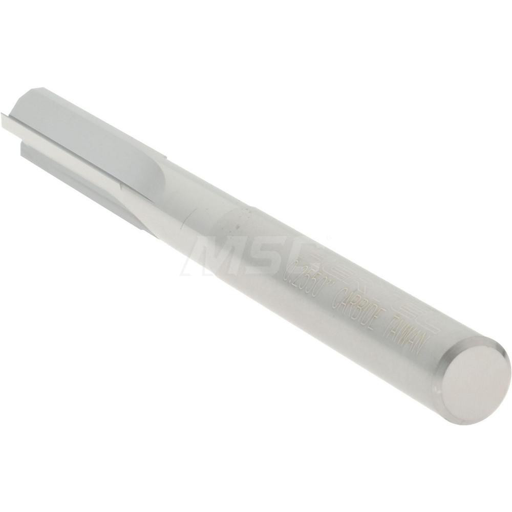 Hertel Chucking Reamer 0.2550" Dia, 3" OAL, 1" Flute Length