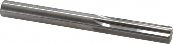 Hertel 500-0003600 Chucking Reamer: 0.36" Dia, 3-1/2" OAL, 1-1/4" Flute Length, Straight Shank, Solid Carbide Image