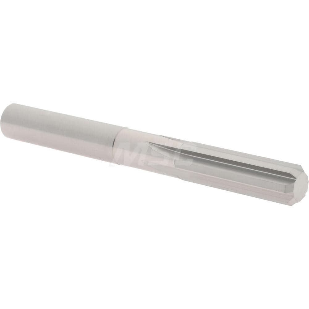 Hertel 500-0003800 Chucking Reamer: 0.38" Dia, 3-1/2" OAL, 1-1/4" Flute Length, Straight Shank, Solid Carbide Image