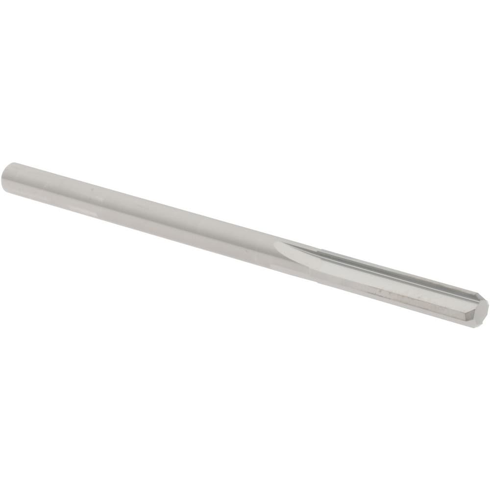 Hertel 500-001011 Chucking Reamer: 11/64" Dia, 2-3/4" OAL, 7/8" Flute Length, Straight Shank, Solid Carbide Image