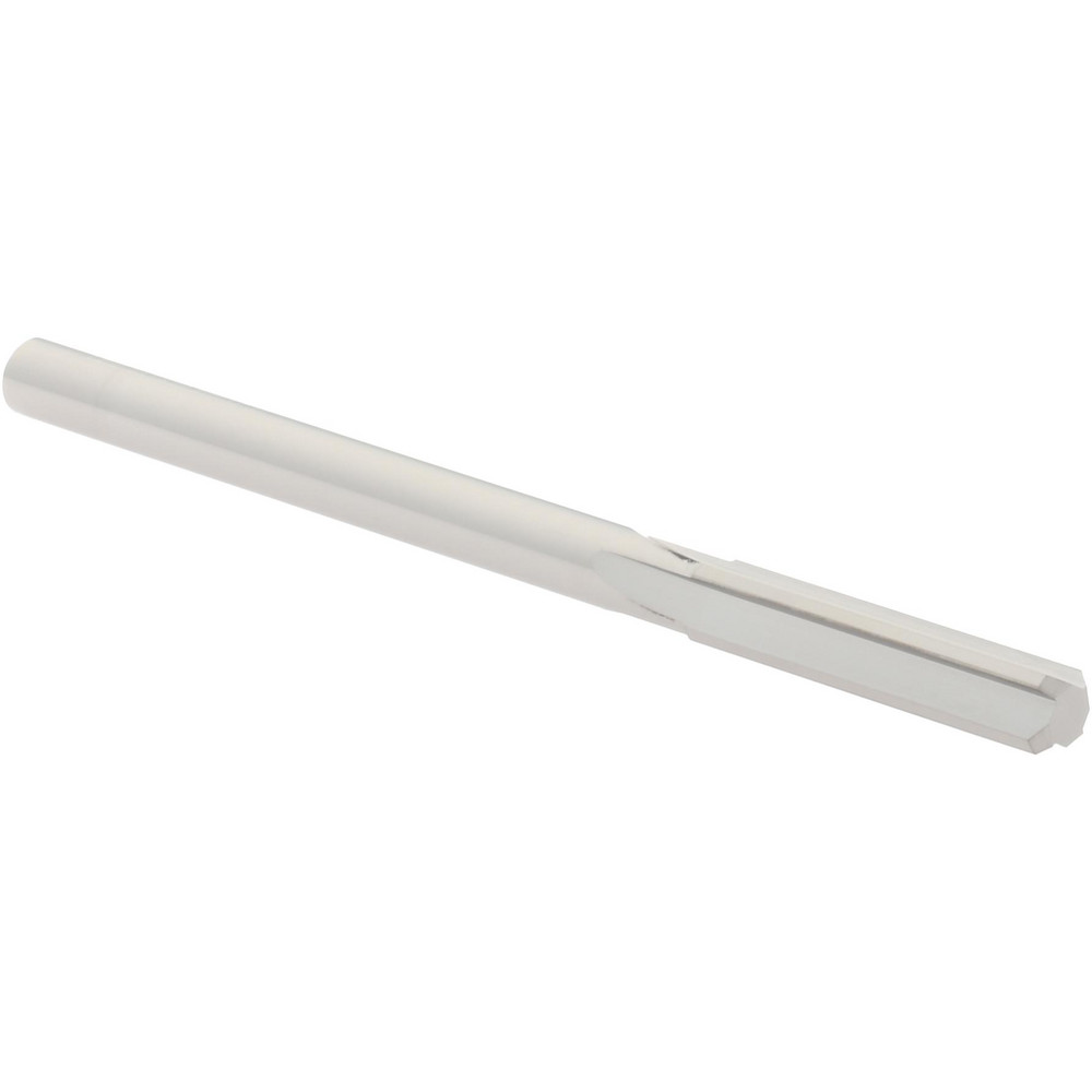 Hertel 500-001012 Chucking Reamer: 3/16" Dia, 2-3/4" OAL, 7/8" Flute Length, Straight Shank, Solid Carbide Image