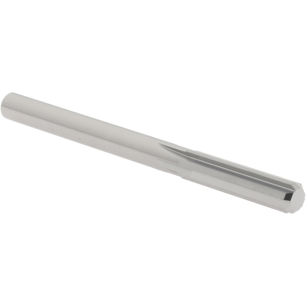 Hertel 500-001017 Chucking Reamer: 17/64" Dia, 3-1/4" OAL, 1-1/8" Flute Length, Straight Shank, Solid Carbide Image