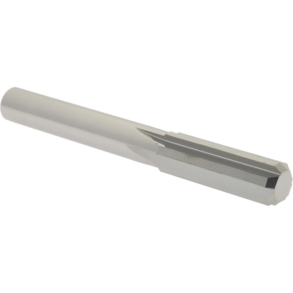 Hertel 500-001032 Chucking Reamer: 1/2" Dia, 4" OAL, 1-1/2" Flute Length, Straight Shank, Solid Carbide Image