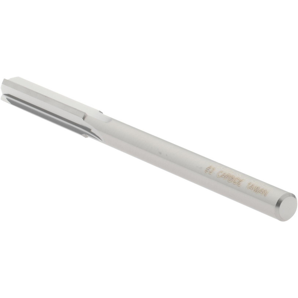 Hertel Chucking Reamer 2, 3" OAL, 1" Flute Length, Straight