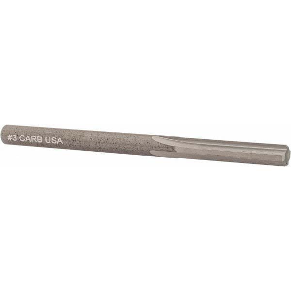 Hertel 500-003003 Chucking Reamer: 0.213" Dia, 3" OAL, 1" Flute Length, Straight Shank, Solid Carbide Image