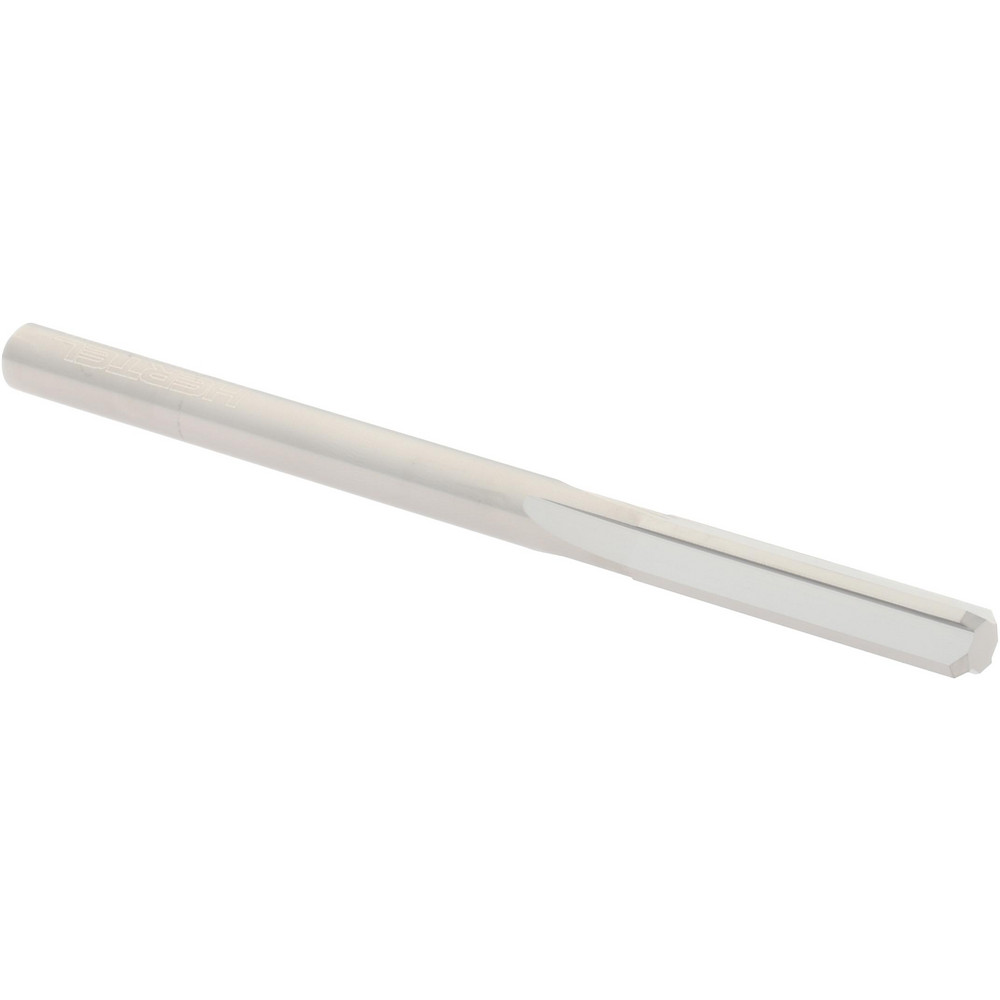 Hertel 500-003015 Chucking Reamer: 0.18" Dia, 2-3/4" OAL, 7/8" Flute Length, Straight Shank, Solid Carbide Image