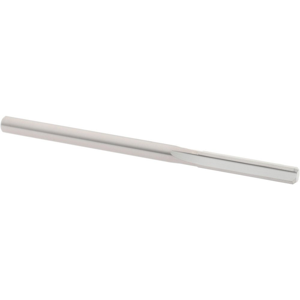 Hertel 500-003019 Chucking Reamer: 0.166" Dia, 2-3/4" OAL, 7/8" Flute Length, Straight Shank, Solid Carbide Image