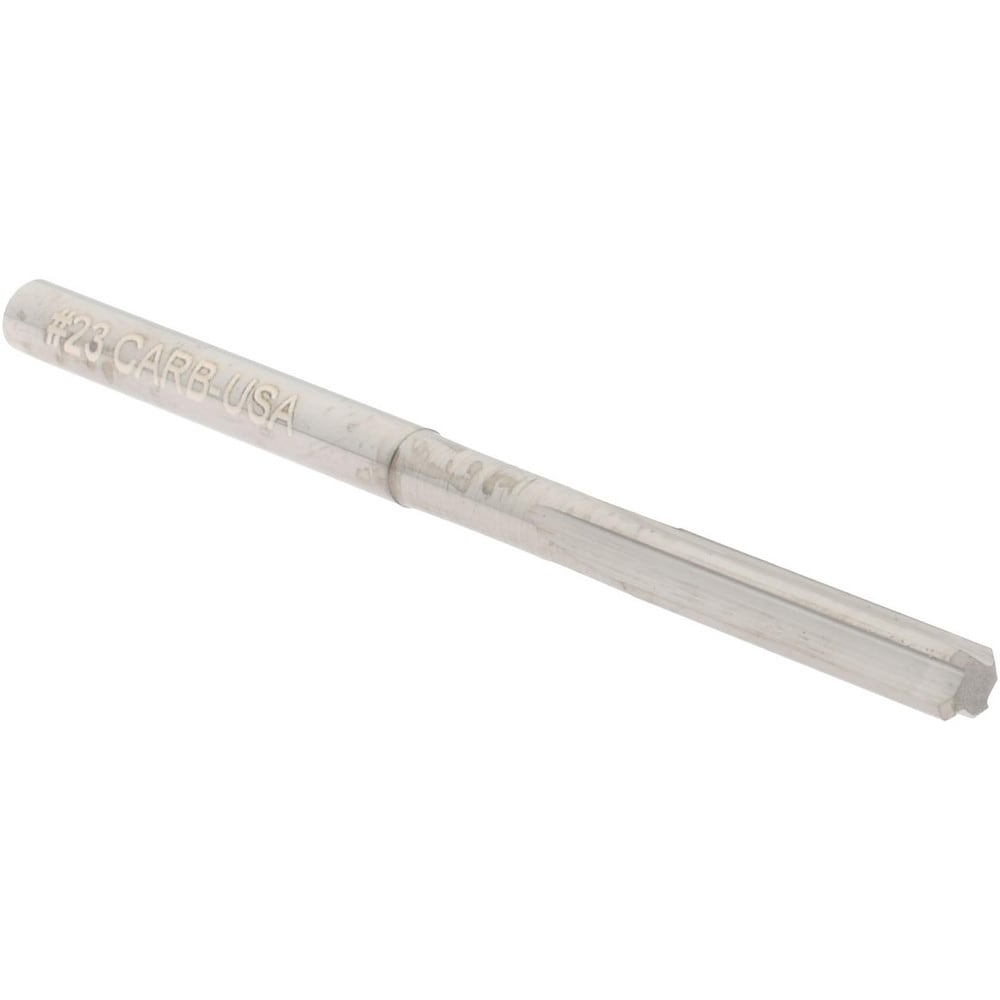 Hertel 500-003023 Chucking Reamer: 0.154" Dia, 2-1/2" OAL, 3/4" Flute Length, Straight Shank, Solid Carbide Image