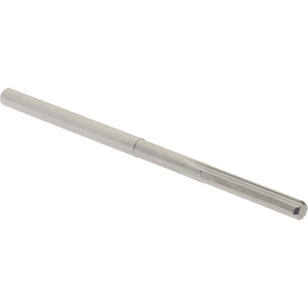 Hertel 500-003033 Chucking Reamer: 0.113" Dia, 2-1/4" OAL, 5/8" Flute Length, Straight Shank, Solid Carbide Image