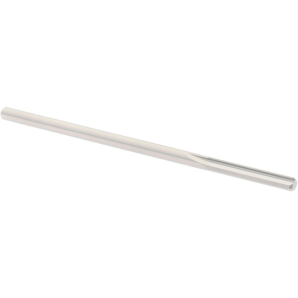 Hertel 500-003040 Chucking Reamer: 0.098" Dia, 2-1/4" OAL, 5/8" Flute Length, Straight Shank, Solid Carbide Image