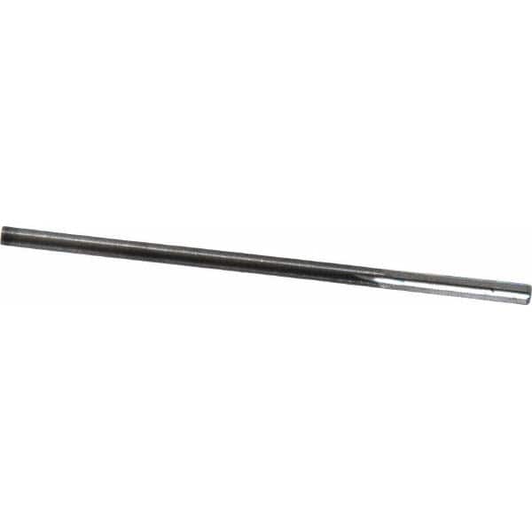 41/64 Diameter Carbide Tipped Chucking Reamer for Steel Full Flute Length Carbide