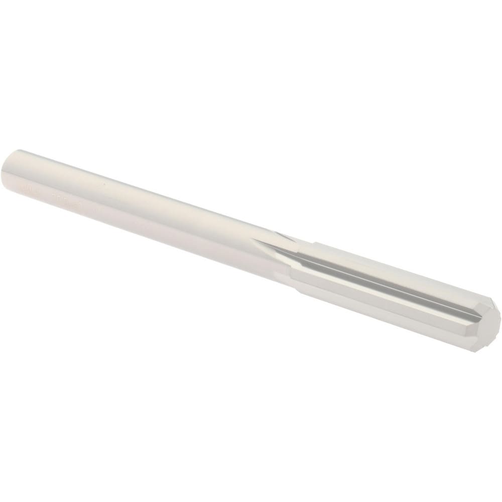 Hertel 500-002009 Chucking Reamer: 0.277" Dia, 3-1/4" OAL, 1-1/8" Flute Length, Straight Shank, Solid Carbide Image