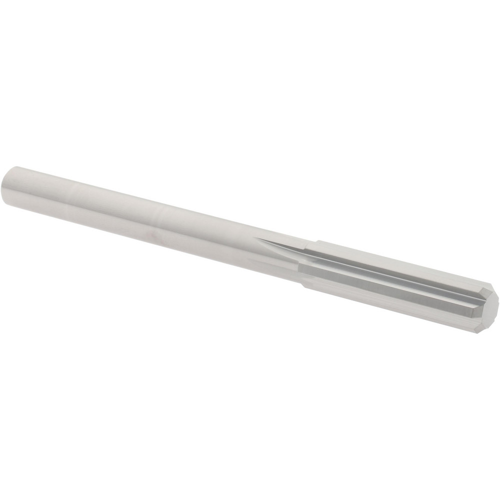 Hertel 500-002010 Chucking Reamer: 0.281" Dia, 3-1/4" OAL, 1-1/8" Flute Length, Straight Shank, Solid Carbide Image