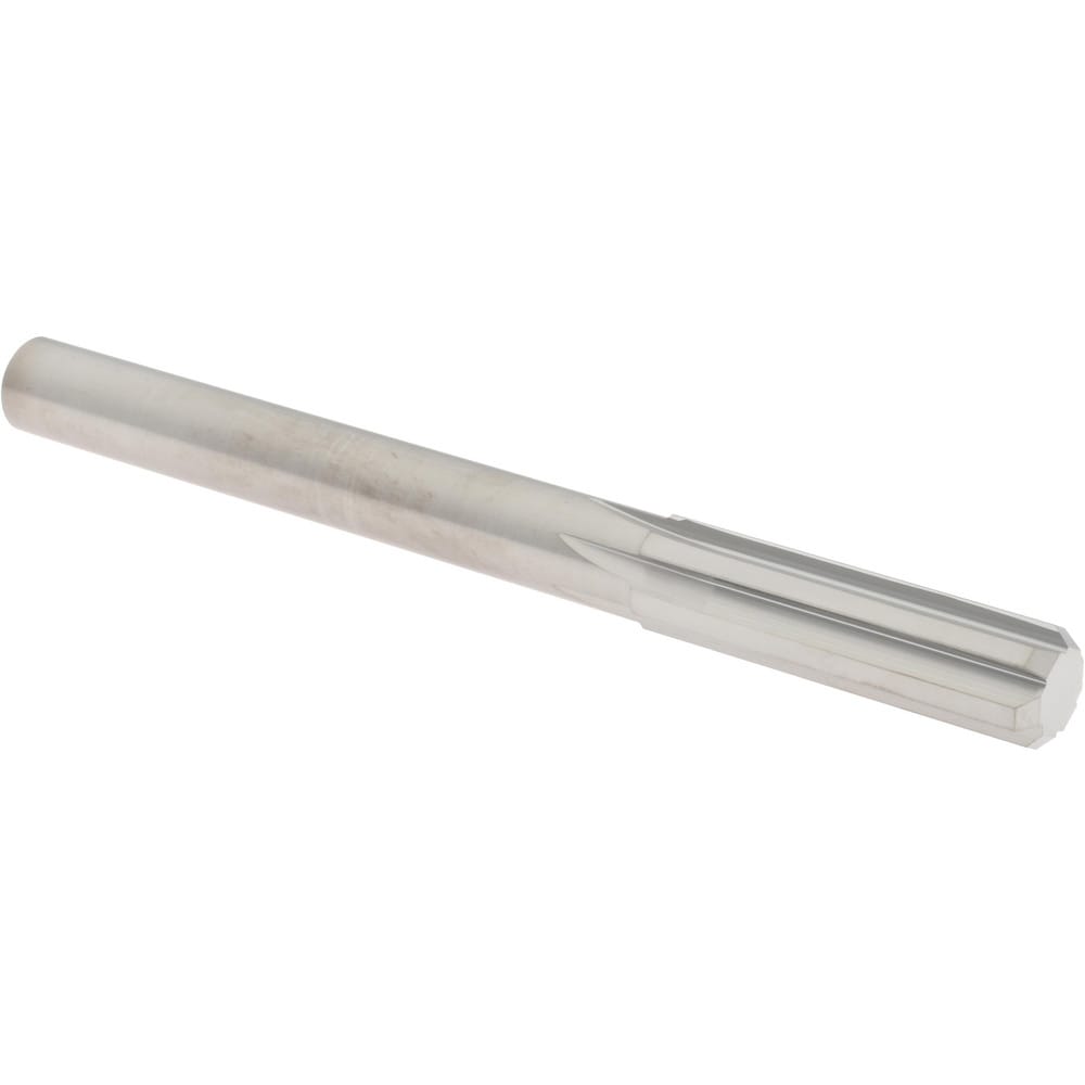 Hertel 500-002014 Chucking Reamer: 0.316" Dia, 3-1/4" OAL, 1-1/8" Flute Length, Straight Shank, Solid Carbide Image