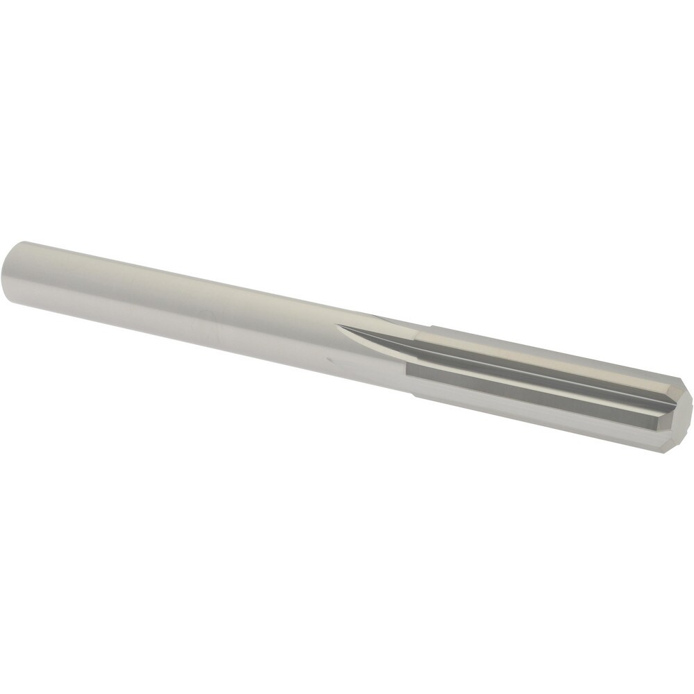 Hertel 500-002016 Chucking Reamer: 0.332" Dia, 3-1/2" OAL, 1-1/4" Flute Length, Straight Shank, Solid Carbide Image