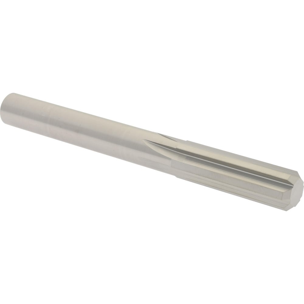 Hertel 500-002021 Chucking Reamer: 0.377" Dia, 3-1/2" OAL, 1-1/4" Flute Length, Straight Shank, Solid Carbide Image