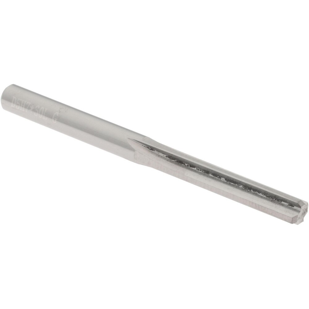 Hertel 500-004005 Chucking Reamer: 0.1969" Dia, 3" OAL, 1" Flute Length, Straight Shank, Solid Carbide Image