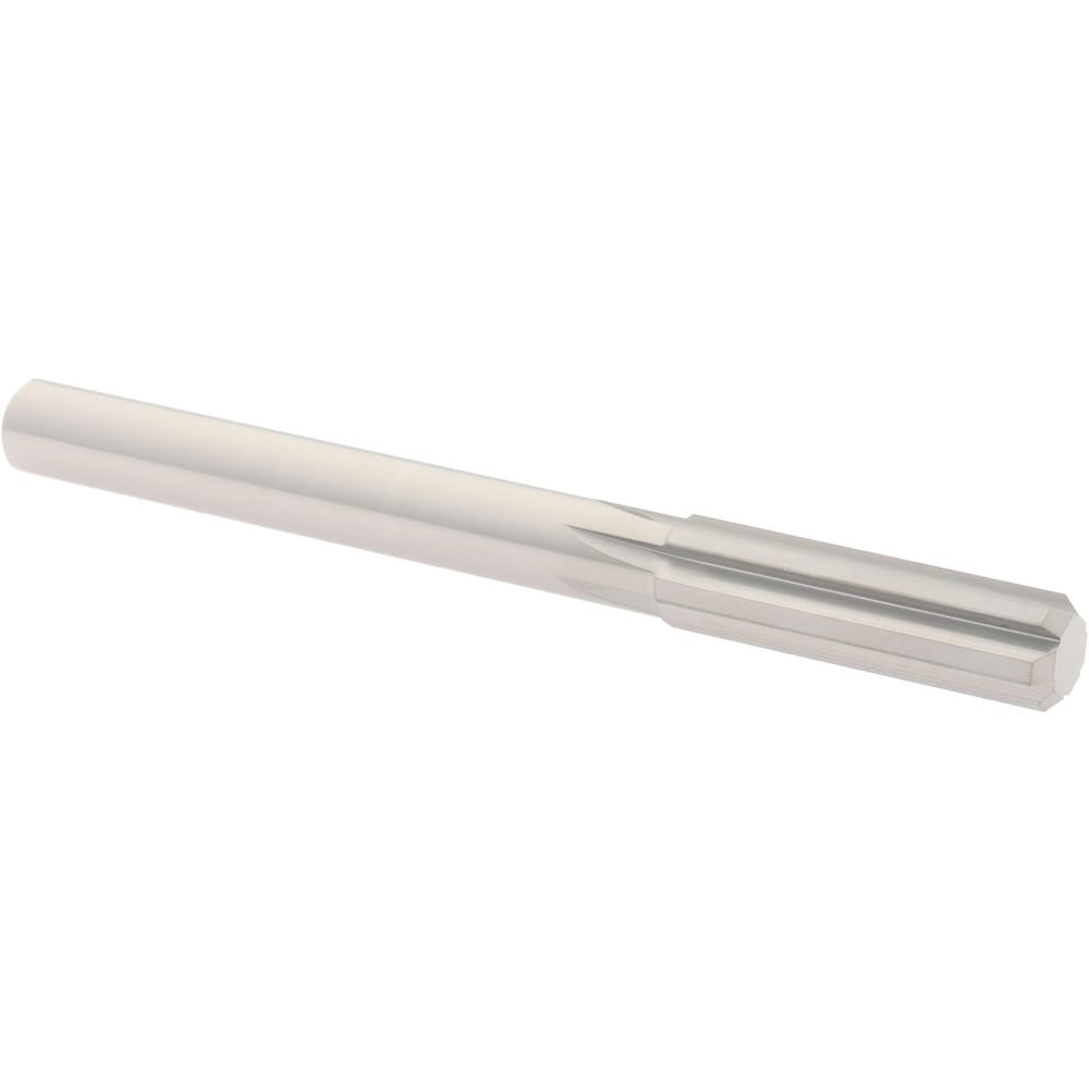 Hertel 500-004008 Chucking Reamer: 0.315" Dia, 3-1/4" OAL, 1-1/8" Flute Length, Straight Shank, Solid Carbide Image