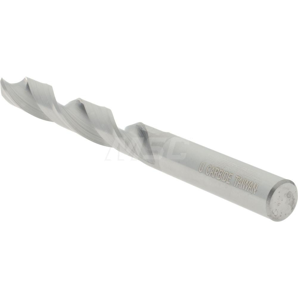Hertel Jobber Drill Letter U, 118 deg Point, Solid Carbide MSC Direct