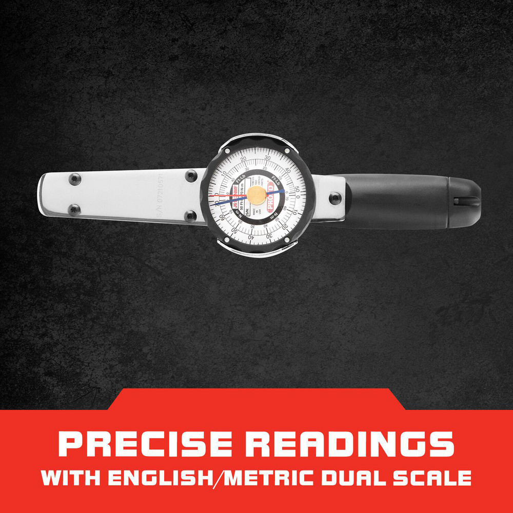Proto - Dial Torque Wrench: 3/8 in Drive | MSC Direct