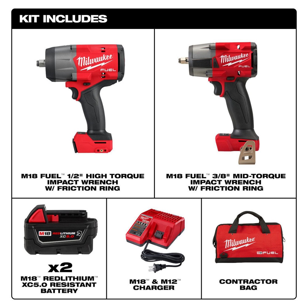 Cordless Impact Wrenches & Ratchets; Voltage: 18.00 ; Handle Type: Pistol Grip ; Speed (RPM): 0 to 2000 ; Torque (Ft/Lb): 1100 ; Brushless Motor: Yes ; Battery Chemistry: Lithium-ion