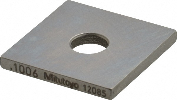 Mitutoyo 614126-531 0.1006" Square Steel Gage Block Image