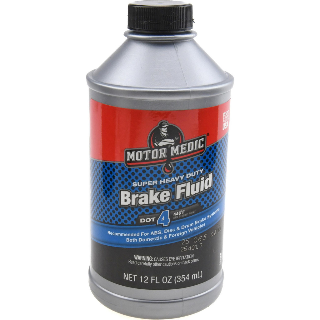 Motor Medic 12 oz Super Heavy Duty Brake Fluid - DOT 4 Transportation | Part #M4512/6